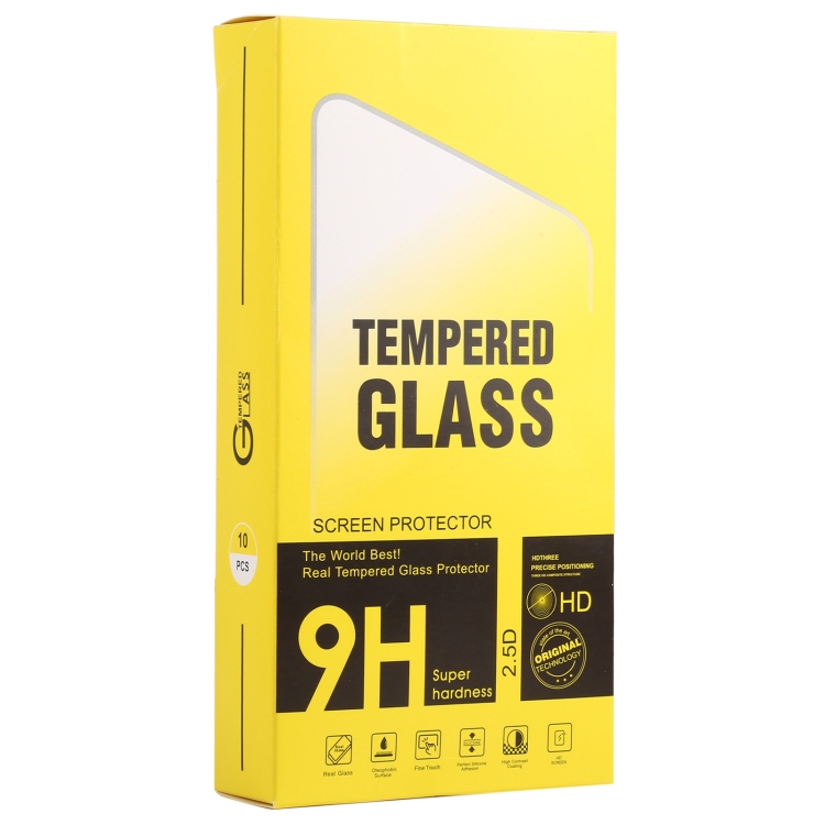 10 PCS 0.26mm 9H 2.5D Tempered Glass Film For Infinix Hot 8 Lite - 7