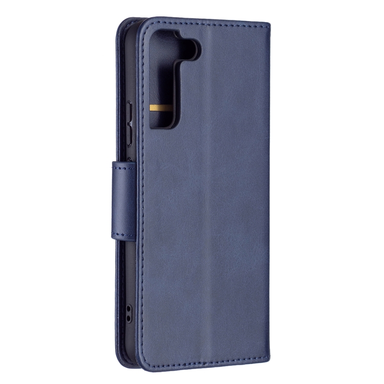 For Samsung Galaxy S22+ 5G Retro Lambskin Texture Pure Color Horizontal Flip Leather Phone Case with Holder & Card Slots & Wallet & Lanyard(Blue) For Samsung Galaxy S22+ 5G Retro Lambskin Texture Pure Color Horizontal Flip Leather Phone Case with Holder & Card Slots & Wallet & Lanyard(Blue)