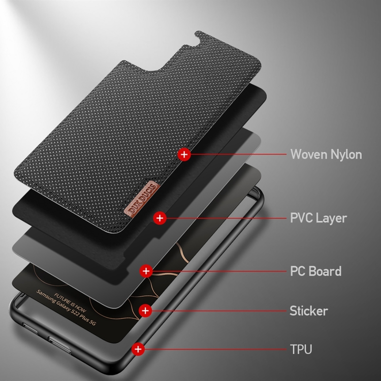 For Samsung Galaxy S22+ 5G DUX DUCIS Fino Series Leather Phone Case(Black) For Samsung Galaxy S22+ 5G DUX DUCIS Fino Series Leather Phone Case(Black)