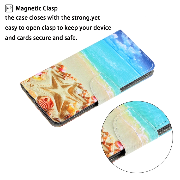 For Sansung Galaxy A13 5G 3D Colored Drawing Horizontal Flip Leather Phone Case with Holder & Card Slots & Wallet(Pentagram) - 3