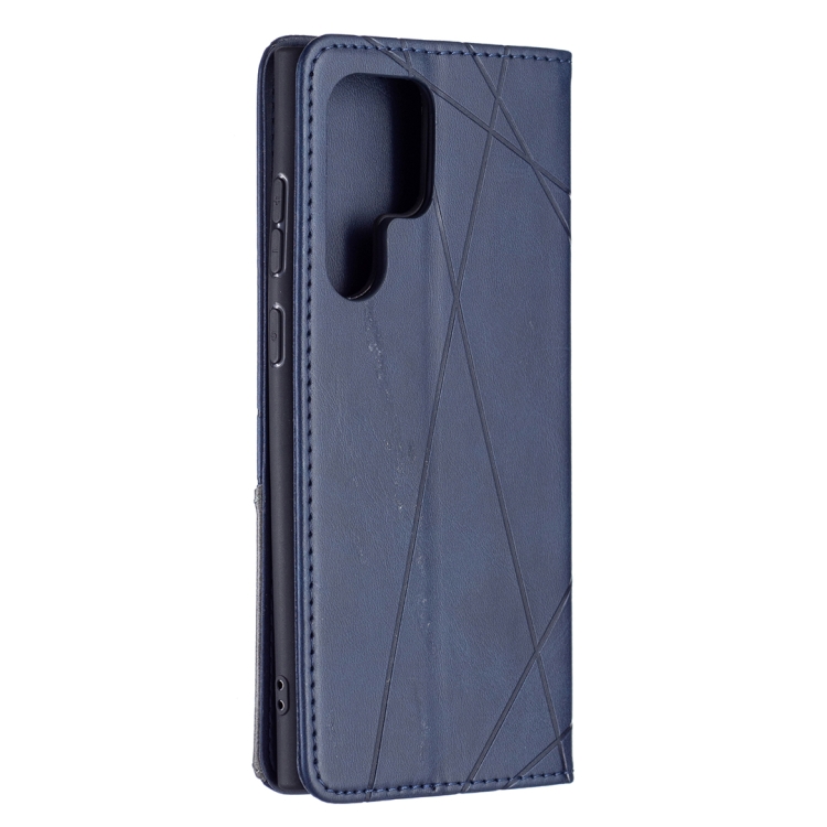 For Samsung Galaxy S22 Ultra 5G Prismatic Invisible Magnetic Horizontal Flip Phone Leather Case with Holder & Card Slots & Photo Frame(Blue) For Samsung Galaxy S22 Ultra 5G Prismatic Invisible Magnetic Horizontal Flip Phone Leather Case with Holder & Card Slots & Photo Frame(Blue)