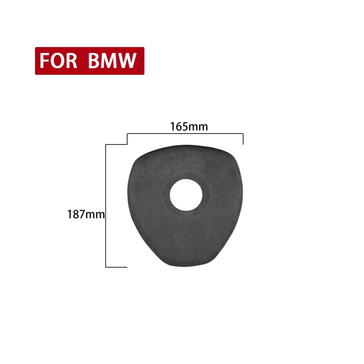 Autocollant décoratif de boutons de volant de voiture pour BMW E70 X5  2008-2013, conduite gauche et droite universelle (noir)