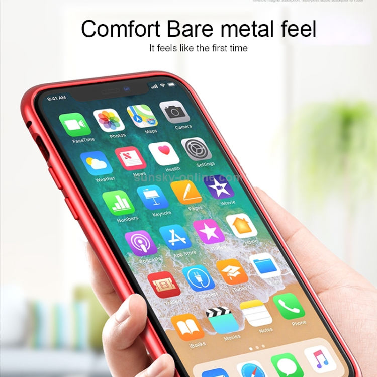 For iPhone 11 Pro Max Ultra Slim Single Sides Magnetic Adsorption Angular Frame Tempered Glass Magnet Flip Case(Silver) For iPhone 11 Pro Max Ultra Slim Single Sides Magnetic Adsorption Angular Frame Tempered Glass Magnet Flip Case(Silver)