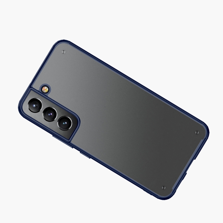 For Samsung Galaxy S22 5G Four-corner Shockproof TPU + PC Protective Phone Case(Blue) For Samsung Galaxy S22 5G Four-corner Shockproof TPU + PC Protective Phone Case(Blue)