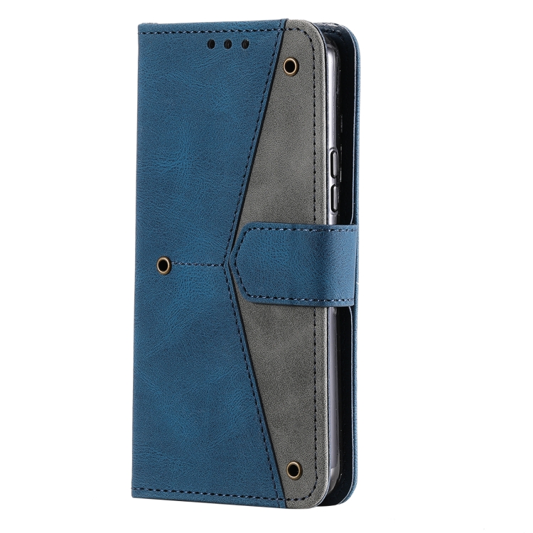 For Samsung Galaxy S22 5G Stitching Calf Texture Horizontal Flip Phone Leather Case with Holder & Card Slots & Wallet(Dark Blue) For Samsung Galaxy S22 5G Stitching Calf Texture Horizontal Flip Phone Leather Case with Holder & Card Slots & Wallet(Dark Blue)