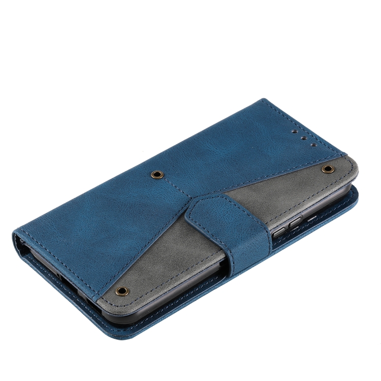 For Samsung Galaxy S22 5G Stitching Calf Texture Horizontal Flip Phone Leather Case with Holder & Card Slots & Wallet(Dark Blue) For Samsung Galaxy S22 5G Stitching Calf Texture Horizontal Flip Phone Leather Case with Holder & Card Slots & Wallet(Dark Blue)