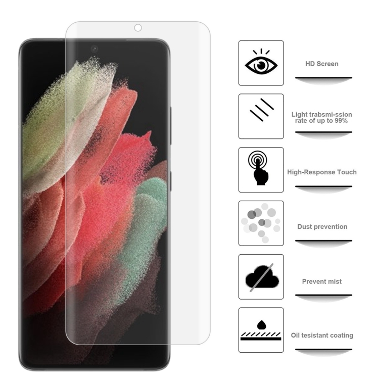 For Samsung Galaxy S22 Ultra 5G 2pcs 3D Curved Silk-screen PET Full Coverage Protective Film(Transparent) For Samsung Galaxy S22 Ultra 5G 2pcs 3D Curved Silk-screen PET Full Coverage Protective Film(Transparent)