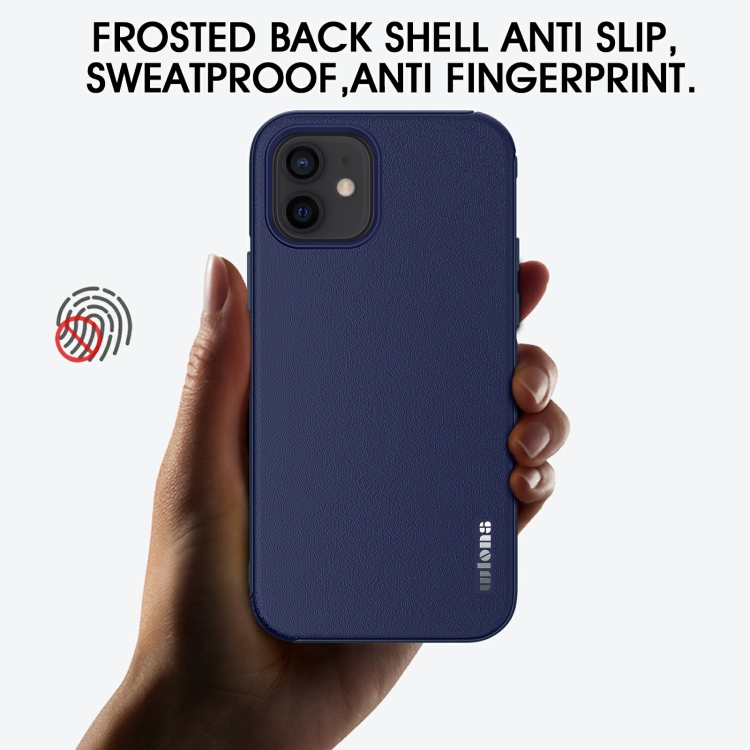 For iPhone 12 mini wlons PC + TPU Shockproof Phone Case (Grey)