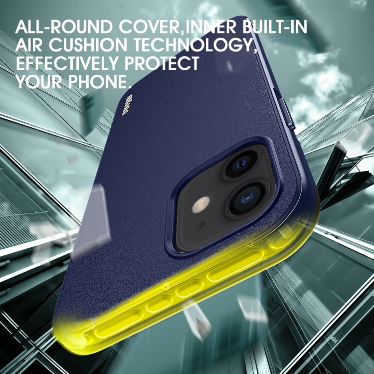For iPhone 12 mini wlons PC + TPU Shockproof Phone Case (Grey)