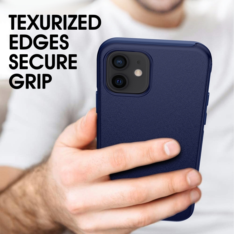 For iPhone 12 mini wlons PC + TPU Shockproof Phone Case (Grey)