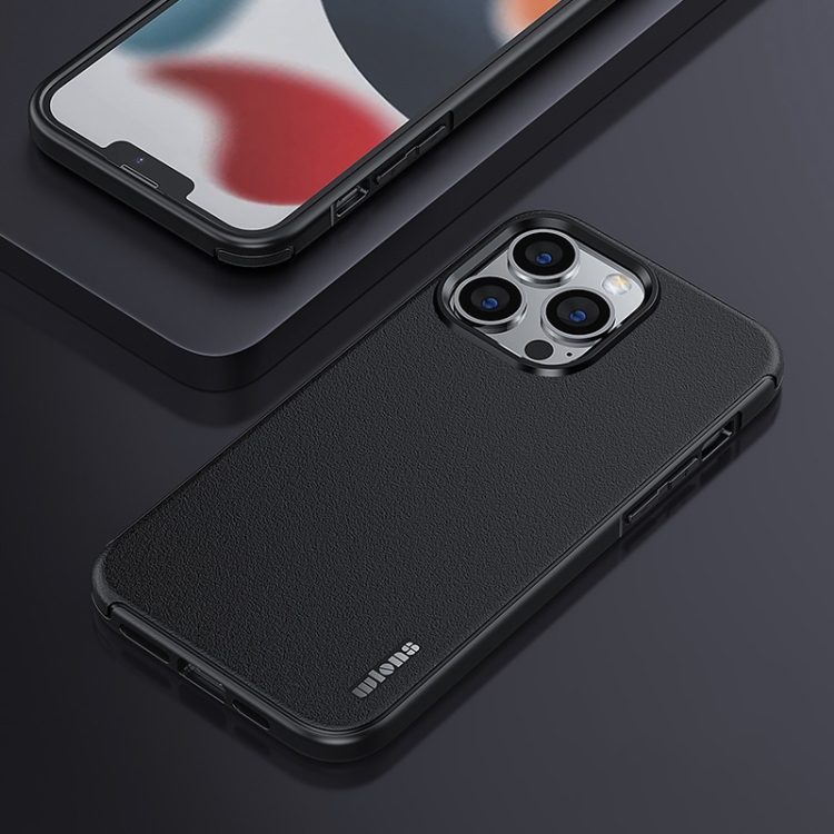 For iPhone 13 Pro wlons PC + TPU Shockproof Phone Case (Black) For iPhone 13 Pro wlons PC + TPU Shockproof Phone Case (Black)