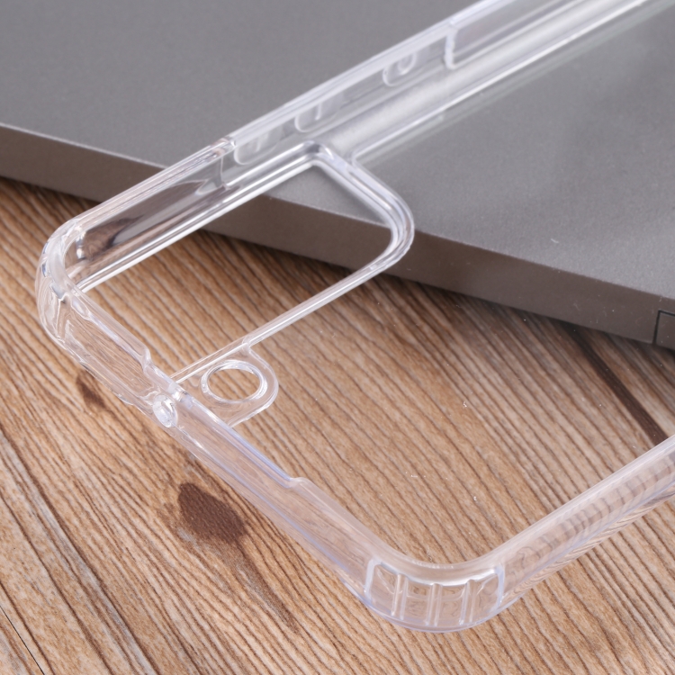 For Samsung Galaxy S22+ 5G Four-corner Shockproof Transparent TPU + PC Phone Case For Samsung Galaxy S22+ 5G Four-corner Shockproof Transparent TPU + PC Phone Case