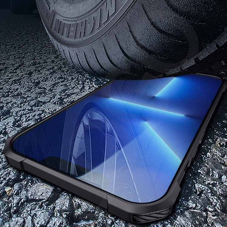 For iPhone 13 mini Carbon Fiber Texture Phone Case with Holder (Blue+Black) For iPhone 13 mini Carbon Fiber Texture Phone Case with Holder (Blue+Black)