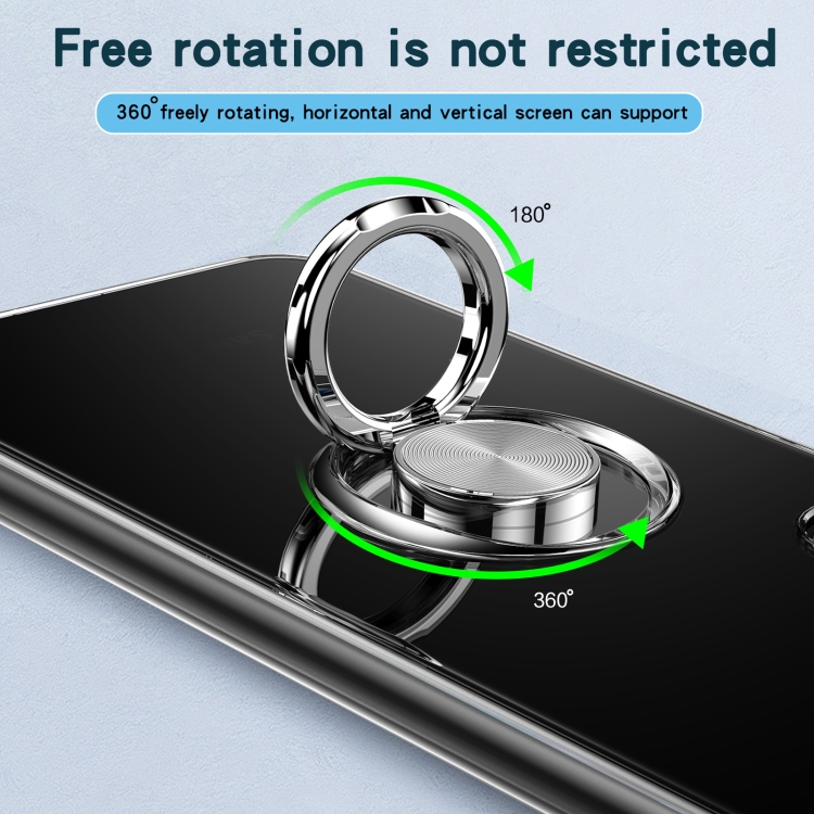 For Samsung Galaxy S22 5G Shockproof Matte Transparent TPU Phone Case with Ring Holder(Transparent Black) For Samsung Galaxy S22 5G Shockproof Matte Transparent TPU Phone Case with Ring Holder(Transparent Black)
