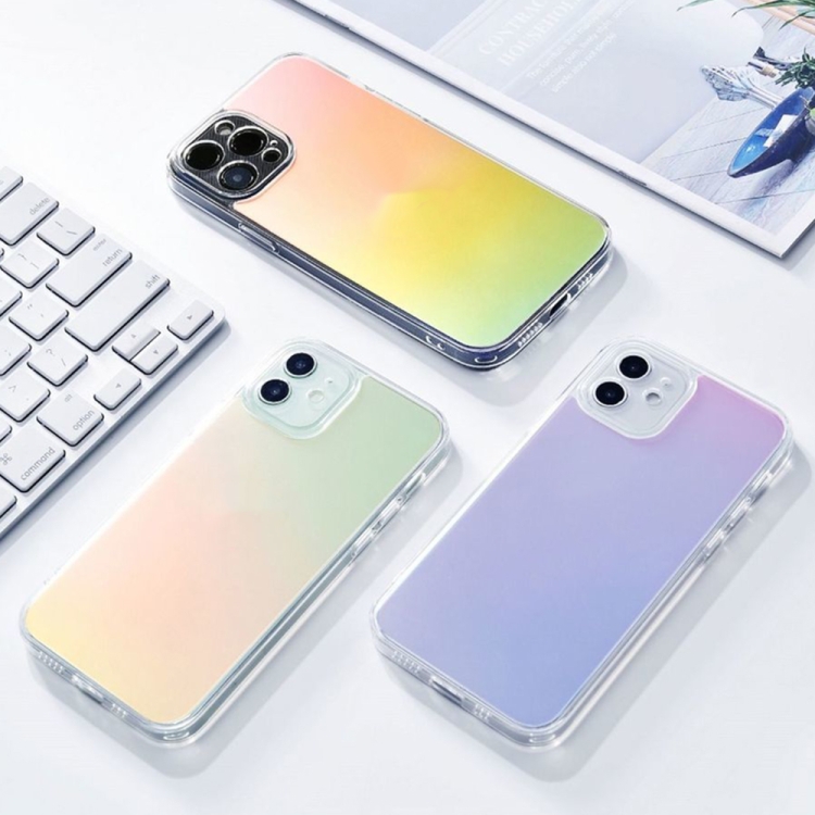 For iPhone 13 mini CAFELE Ice Color Series Frosted Aurora Gradient PC Phone Case (Transparent) For iPhone 13 mini CAFELE Ice Color Series Frosted Aurora Gradient PC Phone Case (Transparent)