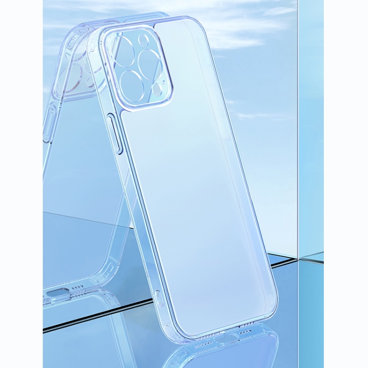 For iPhone 13 mini CAFELE Crystal Clear Series Matte Tempered Glass + TPU Anti-fall Phone Case For iPhone 13 mini CAFELE Crystal Clear Series Matte Tempered Glass + TPU Anti-fall Phone Case