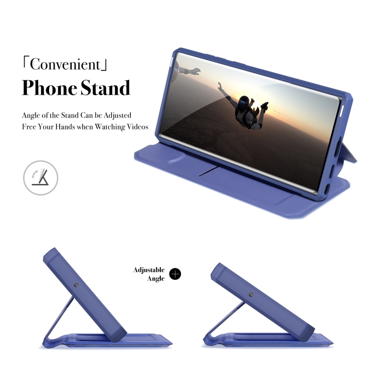 For Samsung Galaxy S22 Ultra 5G DUX DUCIS Skin X Series Horizontal Flip Leather Phone Case(Blue) For Samsung Galaxy S22 Ultra 5G DUX DUCIS Skin X Series Horizontal Flip Leather Phone Case(Blue)