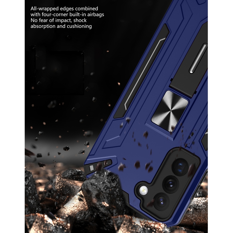 For Samsung Galaxy S22 5G War-god Armor TPU + PC Shockproof Magnetic Phone Case with Folding Holder(Grey) For Samsung Galaxy S22 5G War-god Armor TPU + PC Shockproof Magnetic Phone Case with Folding Holder(Grey)