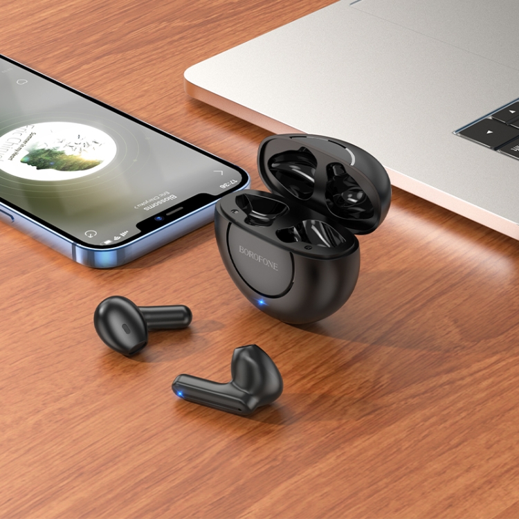 Borofone BE54 Rejoice Wireless Bluetooth Earphone(Black) Borofone BE54 Rejoice Wireless Bluetooth Earphone(Black)