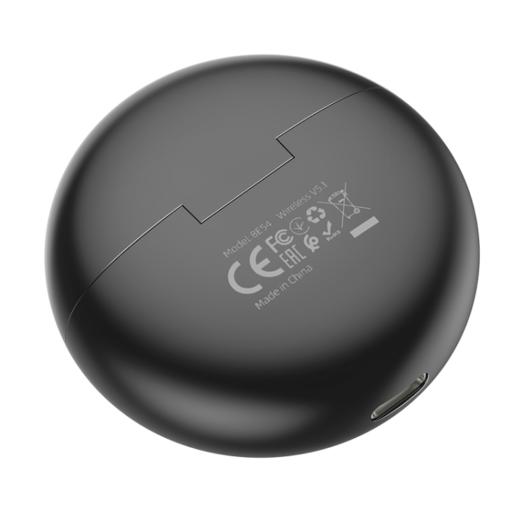 Borofone BE54 Rejoice Wireless Bluetooth Earphone(Black) Borofone BE54 Rejoice Wireless Bluetooth Earphone(Black)