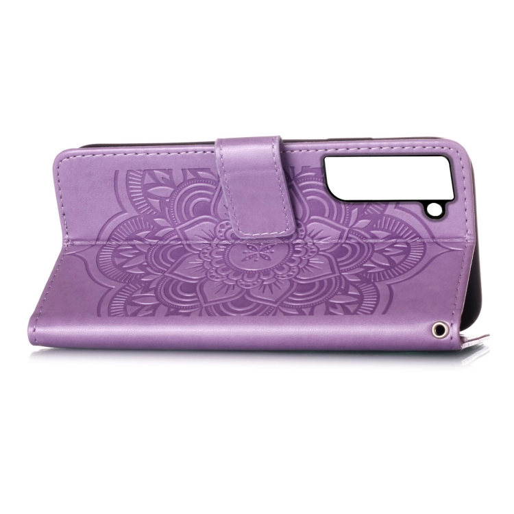 For Samsung Galaxy S22+ 5G Dream Catcher Printing Horizontal Flip Leather Phone Case(Purple) For Samsung Galaxy S22+ 5G Dream Catcher Printing Horizontal Flip Leather Phone Case(Purple)