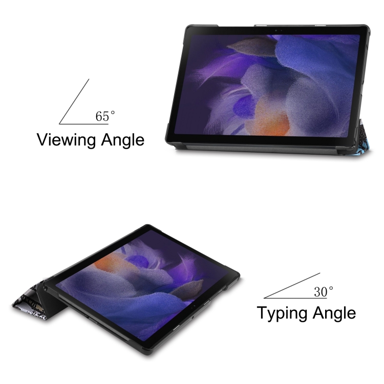 1 X Noir En Cuir PU Tablette Antichoc Support Protecteur Coquille Coque  Couverture Compatible Avec Onglet Samsung Galaxy A8 10,5 ( 2022 ) X200 X205, Mode en ligne