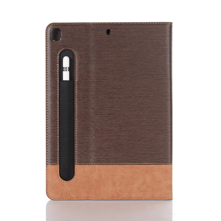 For iPad 10.2 / 10.5 Cross Texture Horizontal Flip PU Leather Case with Holder & Card Slots & Wallet(Coffee) For iPad 10.2 / 10.5 Cross Texture Horizontal Flip PU Leather Case with Holder & Card Slots & Wallet(Coffee)