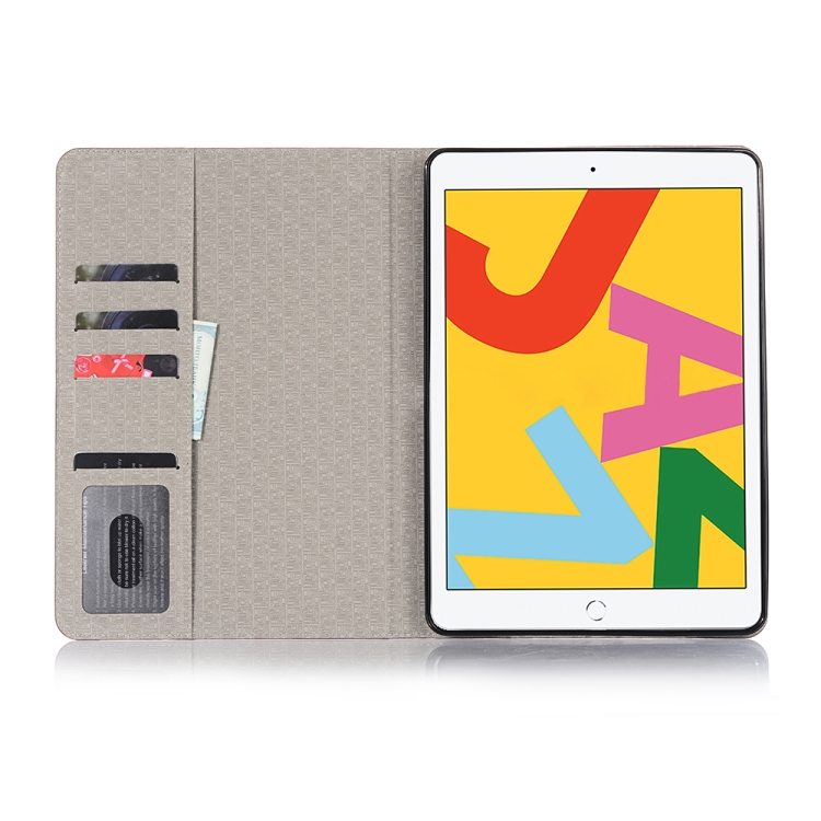 For iPad 10.2 / 10.5 Cross Texture Horizontal Flip PU Leather Case with Holder & Card Slots & Wallet(Coffee) For iPad 10.2 / 10.5 Cross Texture Horizontal Flip PU Leather Case with Holder & Card Slots & Wallet(Coffee)