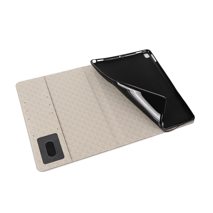 For iPad 10.2 / 10.5 Cross Texture Horizontal Flip PU Leather Case with Holder & Card Slots & Wallet(Coffee) For iPad 10.2 / 10.5 Cross Texture Horizontal Flip PU Leather Case with Holder & Card Slots & Wallet(Coffee)
