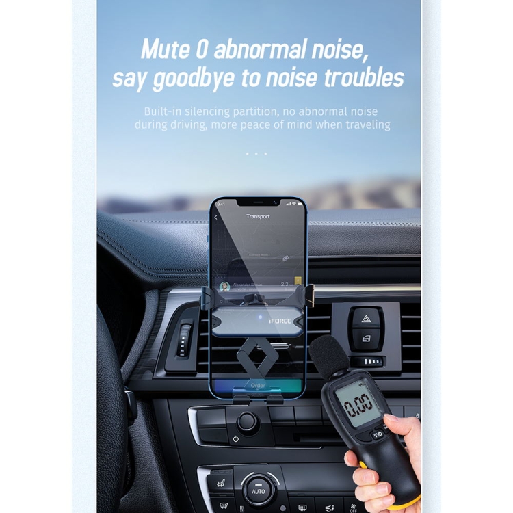HAMTOD iFORCE G1 Gravity Car Air Outlet Bracket for 4.7-7 inch Mobile Phones HAMTOD iFORCE G1 Gravity Car Air Outlet Bracket for 4.7-7 inch Mobile Phones