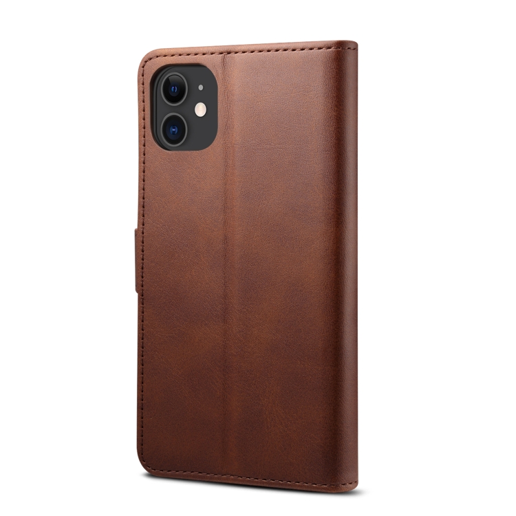 For iPhone 11 GUSSIM Magnetic Horizontal Flip Leather Case with Holder & Card Slots & & Wallet(Brown) For iPhone 11 GUSSIM Magnetic Horizontal Flip Leather Case with Holder & Card Slots & & Wallet(Brown)