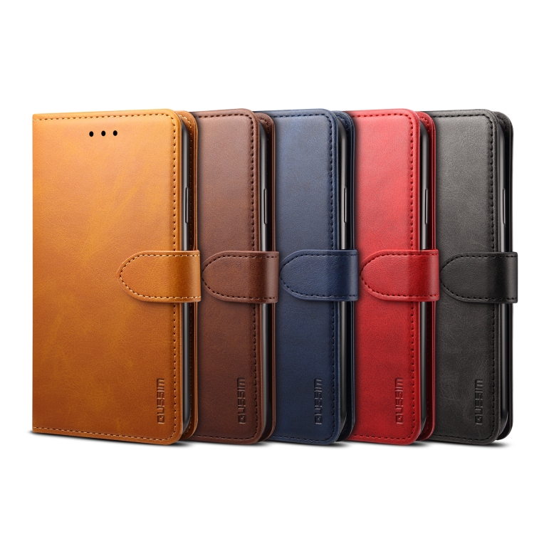 For iPhone 11 GUSSIM Magnetic Horizontal Flip Leather Case with Holder & Card Slots & & Wallet(Brown) For iPhone 11 GUSSIM Magnetic Horizontal Flip Leather Case with Holder & Card Slots & & Wallet(Brown)