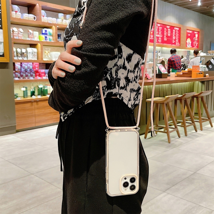 For iPhone 13 3 In 1 PC + TPU Transparent Phone Case(White) For iPhone 13 3 In 1 PC + TPU Transparent Phone Case(White)