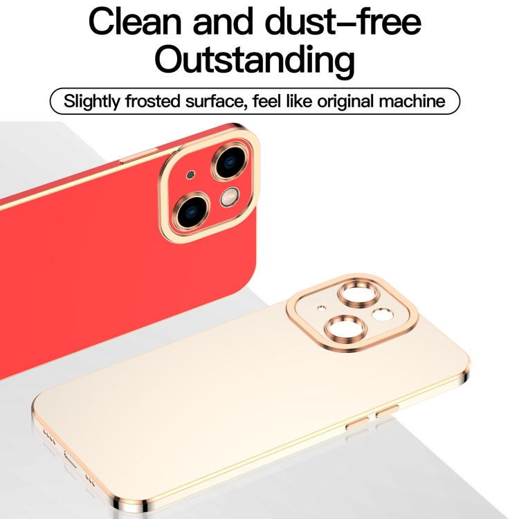 For iPhone 13 Pro Max 6D Electroplated TPU Phone Case (Blue) For iPhone 13 Pro Max 6D Electroplated TPU Phone Case (Blue)