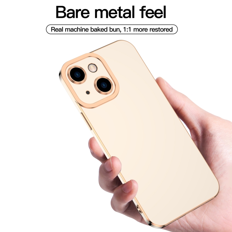 For iPhone 13 Pro Max 6D Electroplated TPU Phone Case (Blue) For iPhone 13 Pro Max 6D Electroplated TPU Phone Case (Blue)