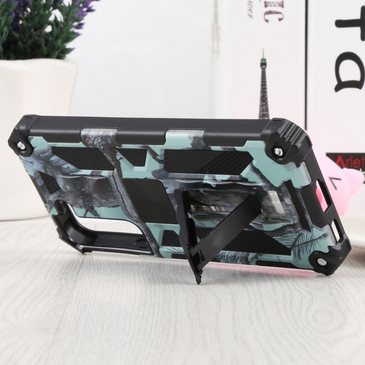For Samsung Galaxy S22 5G Camouflage Armor Kickstand TPU + PC Magnetic Phone Case(Mint Green) For Samsung Galaxy S22 5G Camouflage Armor Kickstand TPU + PC Magnetic Phone Case(Mint Green)