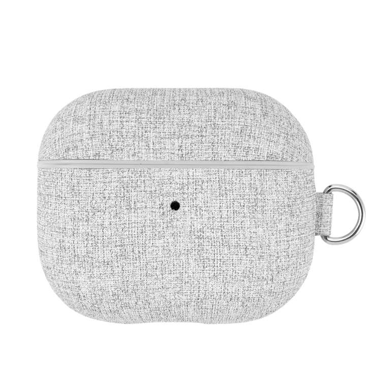 MOMAX FT9 Leather Earphone Protective Case with Hand Strap For AirPods 3(Light Grey) MOMAX FT9 Leather Earphone Protective Case with Hand Strap For AirPods 3(Light Grey)