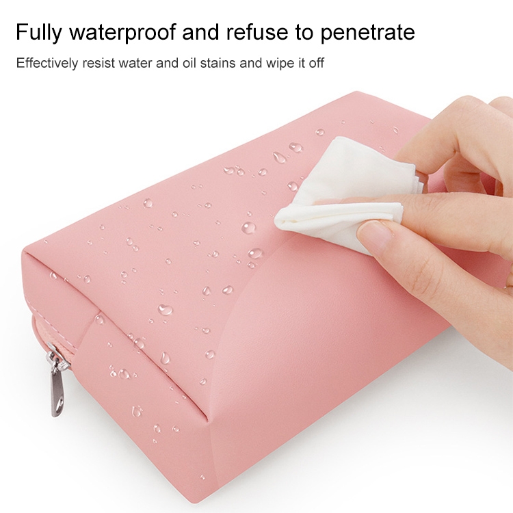 Baona XB-Q003 Power Storage Handbag PU Leather Digital Storage Bag(Pink) Baona XB-Q003 Power Storage Handbag PU Leather Digital Storage Bag(Pink)