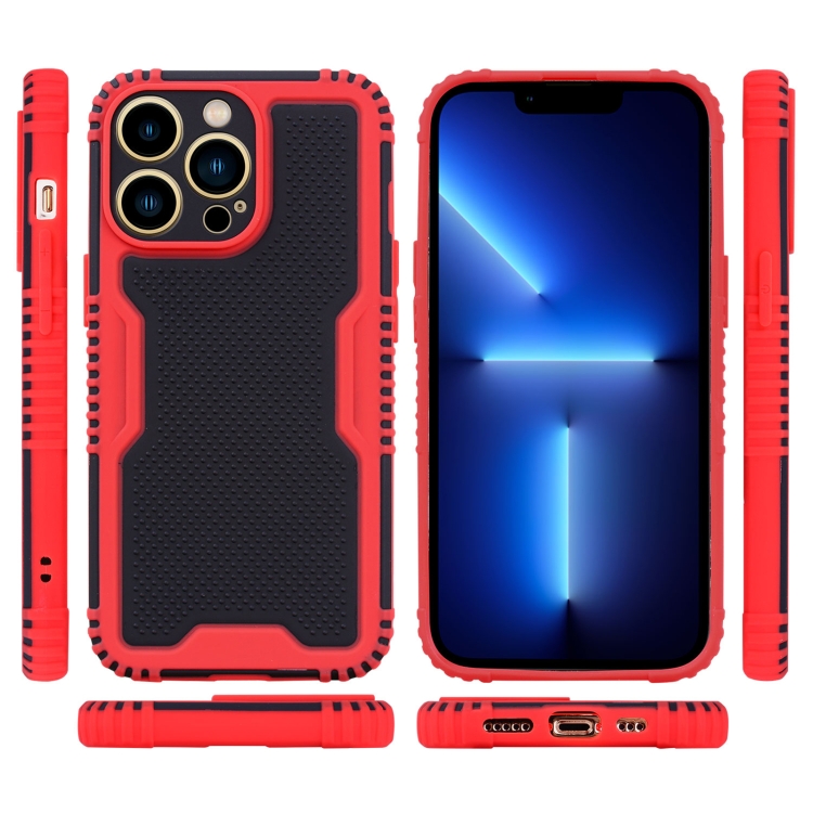 For iPhone 11 Pro Two-color PC + TPU Phone Case (Red) For iPhone 11 Pro Two-color PC + TPU Phone Case (Red)