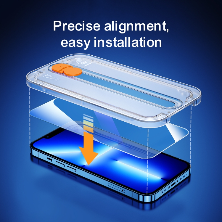 For iPhone 13 / 13 Pro JOYROOM JR-PF932 Tempered Glass Film + Film Sticking Tool Set(Transparent) For iPhone 13 / 13 Pro JOYROOM JR-PF932 Tempered Glass Film + Film Sticking Tool Set(Transparent)