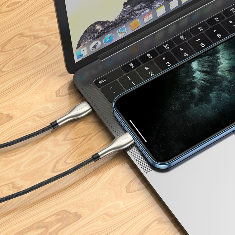 Borofone BU29 1.2m PD 20W Type-C to 8 Pin Exquisite Charging Data Cable(White) Borofone BU29 1.2m PD 20W Type-C to 8 Pin Exquisite Charging Data Cable(White)