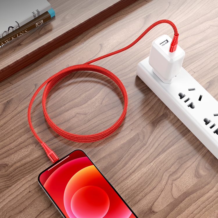 Borofone BU27 1.2m PD 20W Type-C to 8 Pin Cool Victory Charging Data Cable(Black) Borofone BU27 1.2m PD 20W Type-C to 8 Pin Cool Victory Charging Data Cable(Black)
