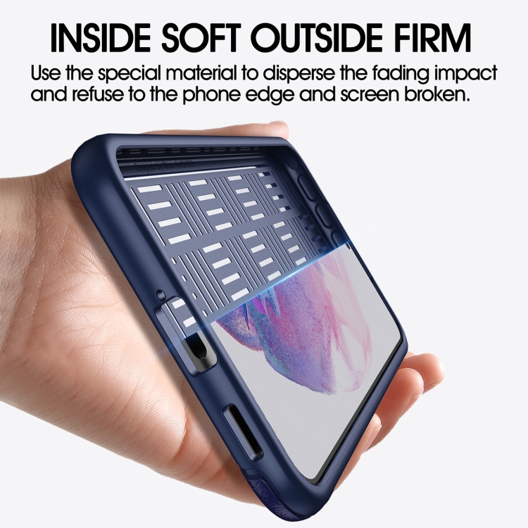 For Samsung Galaxy S22+ 5G wlons PC + TPU Shockproof Phone Case(Grey) For Samsung Galaxy S22+ 5G wlons PC + TPU Shockproof Phone Case(Grey)