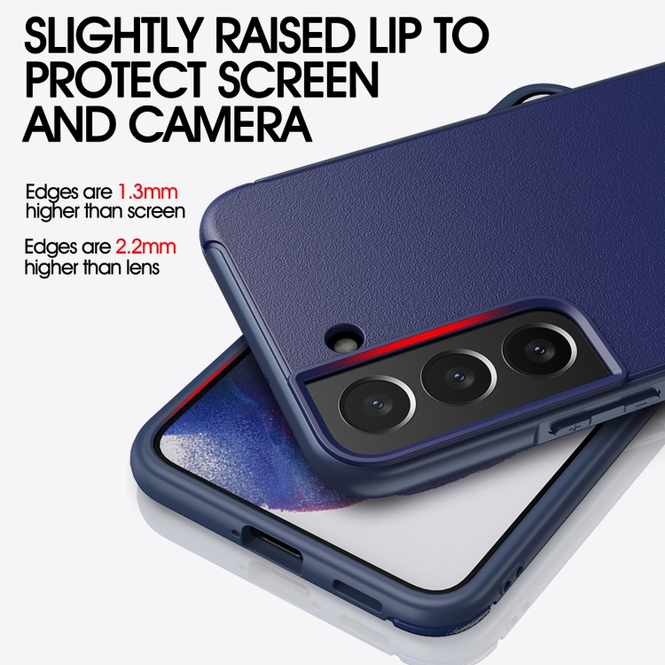 For Samsung Galaxy S22+ 5G wlons PC + TPU Shockproof Phone Case(Grey) For Samsung Galaxy S22+ 5G wlons PC + TPU Shockproof Phone Case(Grey)