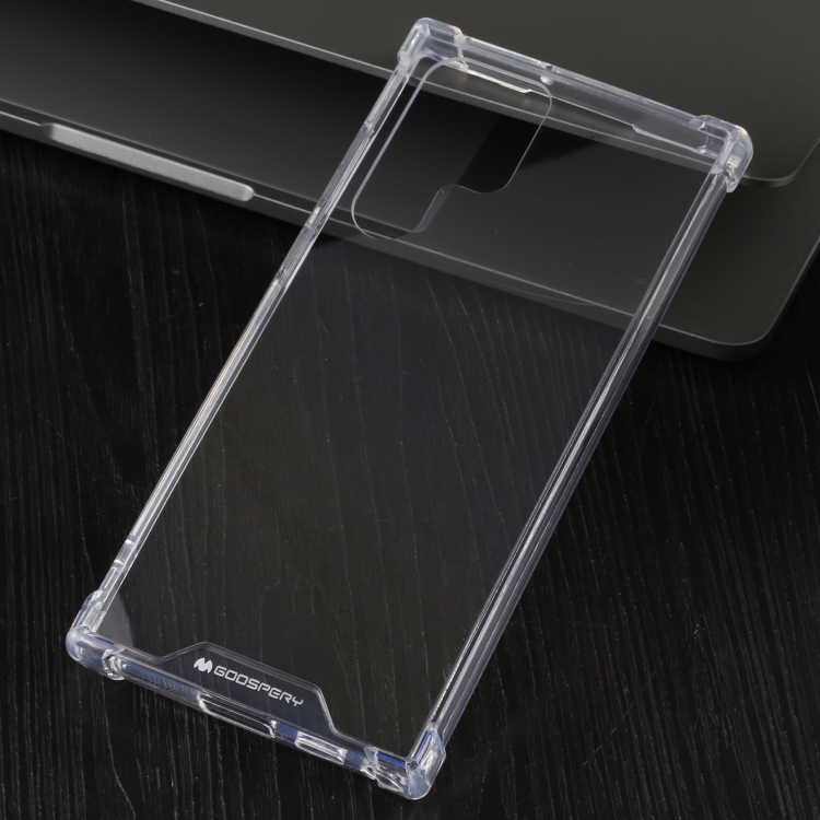 For Samsung Galaxy S22 Ultra 5G GOOSPERY SUPER Protect Four Corners TPU Phone Case(Transparent) For Samsung Galaxy S22 Ultra 5G GOOSPERY SUPER Protect Four Corners TPU Phone Case(Transparent)