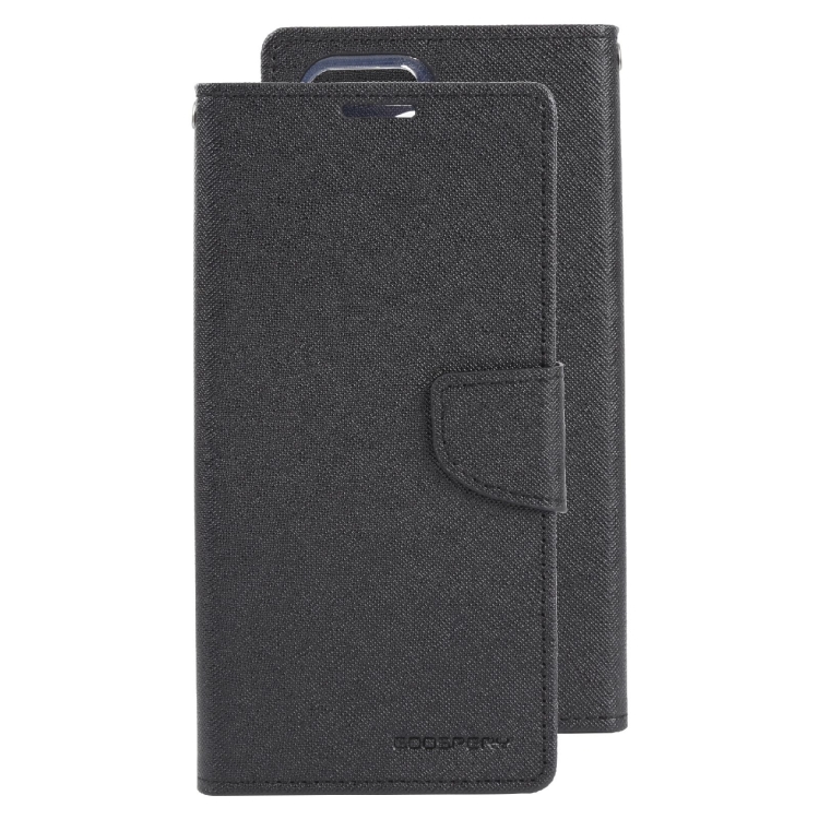 For Samsung Galaxy S22 Ultra 5G GOOSPERY FANCY DIARY Cross Texture Leather Phone Case(Black) For Samsung Galaxy S22 Ultra 5G GOOSPERY FANCY DIARY Cross Texture Leather Phone Case(Black)