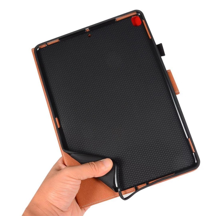 For iPad Air / Air 2 / Pro 9.7 inch Business Book Style Horizontal Flip Leather Case with Holder & Card Slots & Wallet(Brown) For iPad Air / Air 2 / Pro 9.7 inch Business Book Style Horizontal Flip Leather Case with Holder & Card Slots & Wallet(Brown)