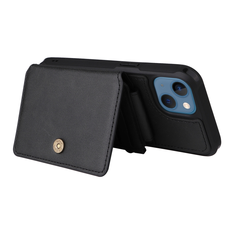 For iPhone 13 mini Zipper Shockproof Protective Phone Case (Black) For iPhone 13 mini Zipper Shockproof Protective Phone Case (Black)