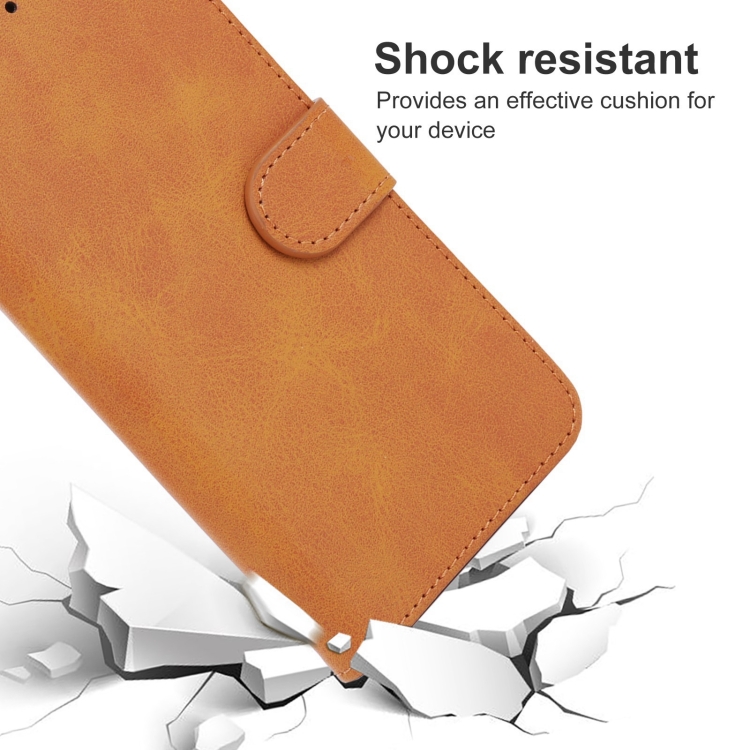 Leather Phone Case For Samsung Galaxy A90 5G(Brown) Leather Phone Case For Samsung Galaxy A90 5G(Brown)