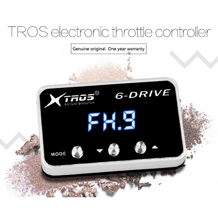 Para Isuzu D-max 2011-TROS TS-6Drive Potent Booster Controlador de acelerador electrónico - 1